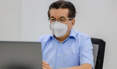 El Ministro de Salud, Fernando Ruiz.