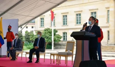 Presidente Duque en la conmemoración del  Día Nacional de la Memoria y Solidaridad con las Víctimas.