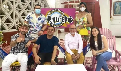 El elenco de 'El Gurrufero'.