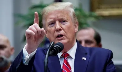 El expresidente Donald Trump.