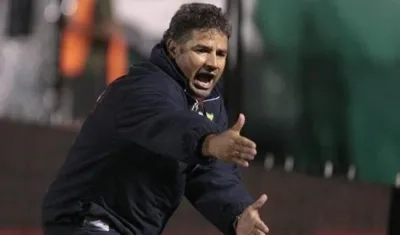 El técnico Guillermo 'Teacher' Berrío.