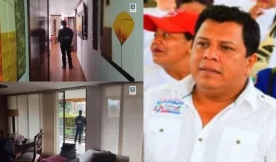 Imágenes de bienes y del excongresista Manuel Carebilla.