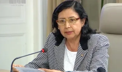 Gina Tambino, representante en Colombia de la OMS y OPS.