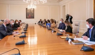 Asesor de Biden se reunió con el Presidente Iván Duque.