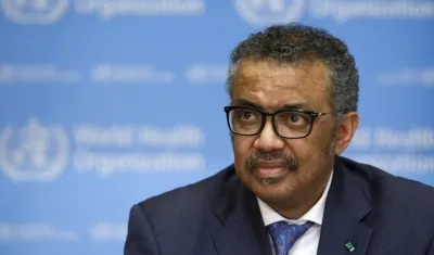 El director general de la OMS, Tedros Adhanom Ghebreyesus.