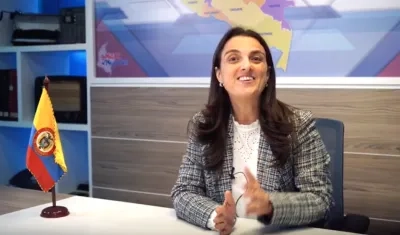 La Ministra de las TIC, Karen Abudinen.