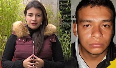 Delegada Luisa Obando Guerrero y disidente Duverney Barrera Bustos.