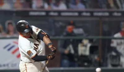 Donovan Solano, pelotero colombiano.