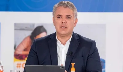 El Presidente de la República, Iván Duque.