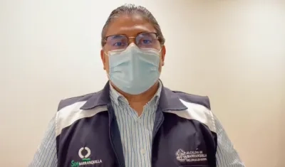 El Secretario de Salud del Distrito, Humberto Mendoza.