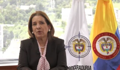 La Procuradora General, Margarita Cabello.