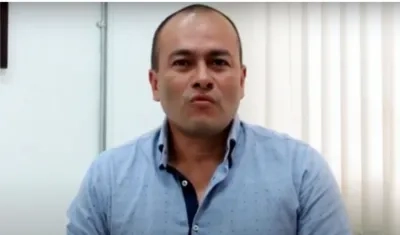 El gerente del hospital Luis Octavio Gutiérrez Montes.