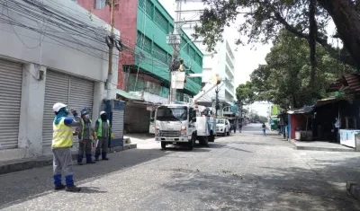 Operativo de desconexión de energía.