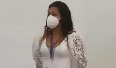 Katya Pedroza, Personera de Santa Lucía.