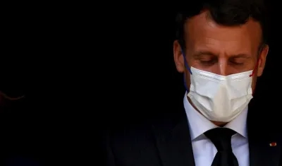 El Presidente de Francia, Emmanuel Macron.