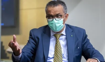 El director general de la OMS, Tedros Adhanom Ghebreyesus.