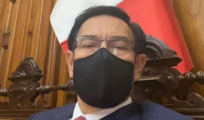 El expresidente peruano Martín Vizcarra.