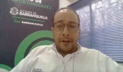 Óscar Peñuela, jefe de la Oficina de Inclusión y Desarrollo Productivo del Distrito