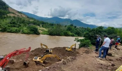 Sitio de la tragedia. 