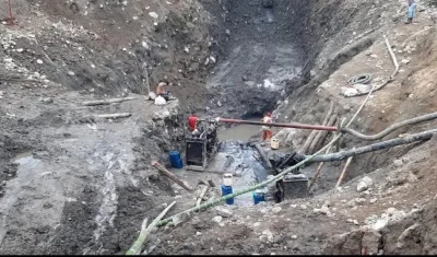 Lugar de la tragedia.