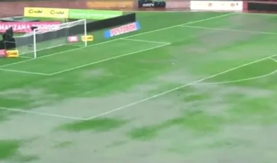 Cancha del estadio Palogrande. 