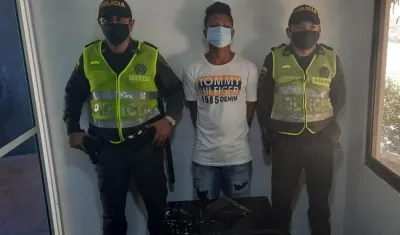 Nilfredy Sánchez Bolívar, capturado.