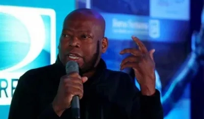 El exfutbolista colombiano Faustino 'el Tino' Asprilla.