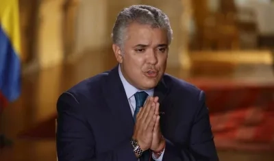 El Presidente de la República, Iván Duque.