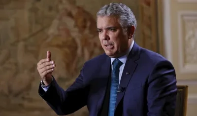 El Presidente de la República, Iván Duque.