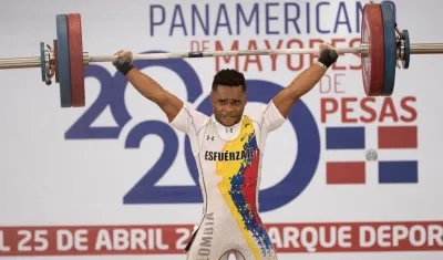 Francisco Mosquera barrió con las preseas doradas en los 61 kilógramos. 