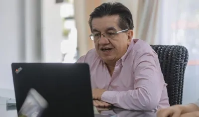 El Ministro de Salud, Fernando Ruiz.