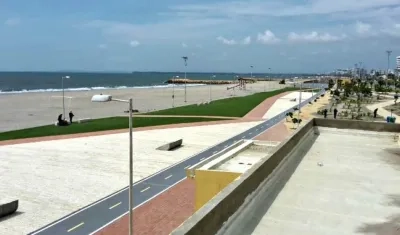 Parque Lineal de Crespo en Cartagena.