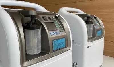 Los equipos donados.