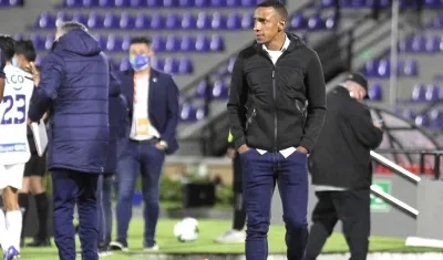 Luis Amaranto Perea, DT del Junior.