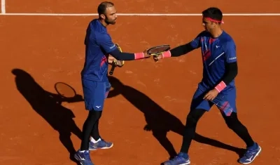 Juan Sebastián Cabal y Robert Farah. 