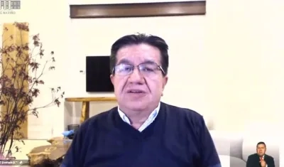 Ministro de Salud, Fernando Ruíz.