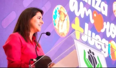 María Juliana Ruiz, Primera Dama de la Nación.