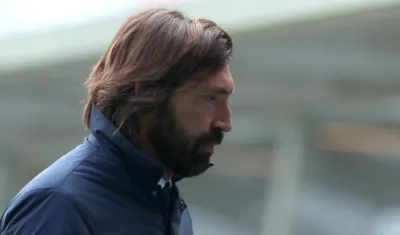 Andrea Pirlo, técnico de la Juventus. 