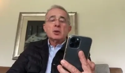 Álvaro Uribe Vélez, expresidente.