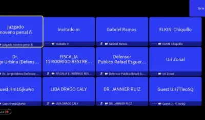 Imagen de la audiencia.