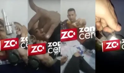 'Peluquero', 'Yefri' y 'Caracas'.