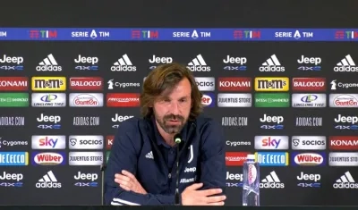 Andrea Pirlo, entrenador de la Juventus.