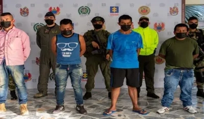 Presuntos disidentes de las FARC.