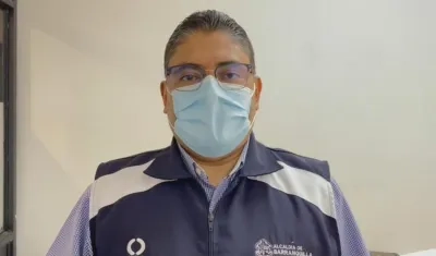 Humberto Mendoza, Secretario de Salud de Barranquilla.