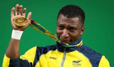 Óscar Figueroa, atleta olímpico colombiano. 