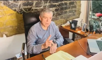 César Gaviria, jefe único del Partido Liberal.