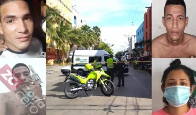 'Tommy masacre', 'Caracas', 'Yefri' y 'Patricia'.