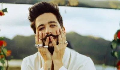 El artista colombiano Camilo.