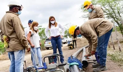 La Gobernadora del Atlántico, Elsa Noguera.