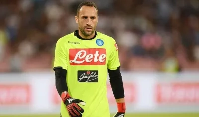 David Ospina, arquero del Nápoles. 